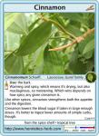 Herbcard 04.2017: Cinnamon.