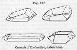 Fig. 138. Crystals of Hydrastine,