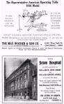 Vol. 7, No. 2, Ad: Operating table, Seton Hospital...