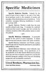 Vol. 26, No. 2, Ad: Lloyd Brothers: Specific Medic...